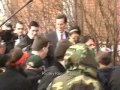 NH: Angry mob swarms Rick Santorum