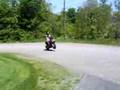 scooter wheelie 