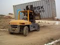 Forklift on 2 wheels
