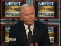 Defense Secretary Robert Gates On Meet The Press-Iraq