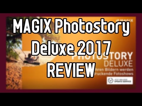 MAGIX Photostory Deluxe 2017 REVIEW Tutorial Kreativecke Video Deluxe