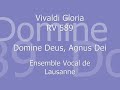 Vivaldi - Gloria - 8 - Domine Deus, Agnus Dei
