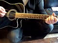 gitaarles nr 76 g en g  Pink Floyd Wish you were here