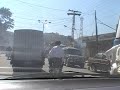 Driving the streets of Muzaffarabad, Kashmir Driving the streets of Muzaffarabad, Kashmir