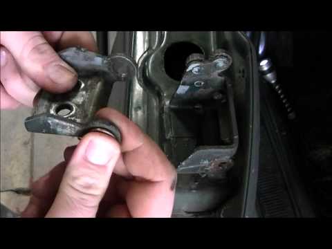 How to change hinge pins on a jeep grand cherokee