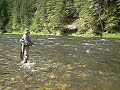 Wayne fishes the Joe