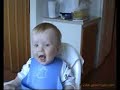 a laughing baby