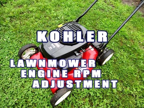 how to adjust rpm