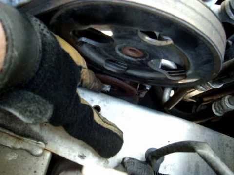 AC, Power steering, Serpentine belt replacement Mitsubishi Lancer ES 2005