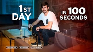 ანდრიე გომეშის 100 წამი ბარსაში. პირველ დღეს