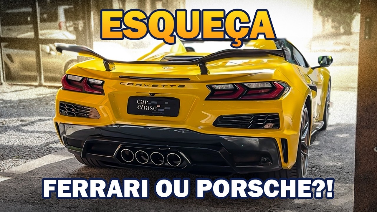 O Corvette Z06 É Uma Ferrari Boa E Barata!!🔥