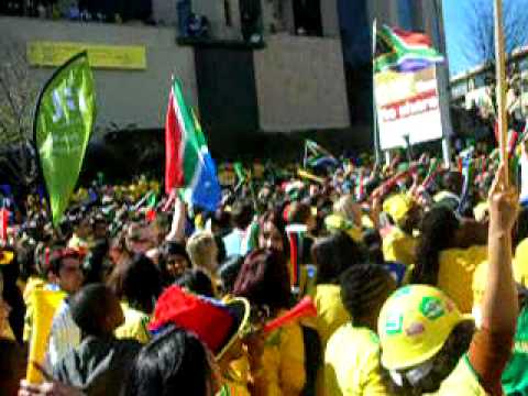 sportspotter.com - Fifa World Cup - Bafana Bafana Sandton Perimeter Vuvuzela Parade - 9. Length: 1:23; Rating Average: 4.6' max='5' min='1' numRaters='10'