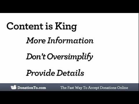how to collect charity donations online