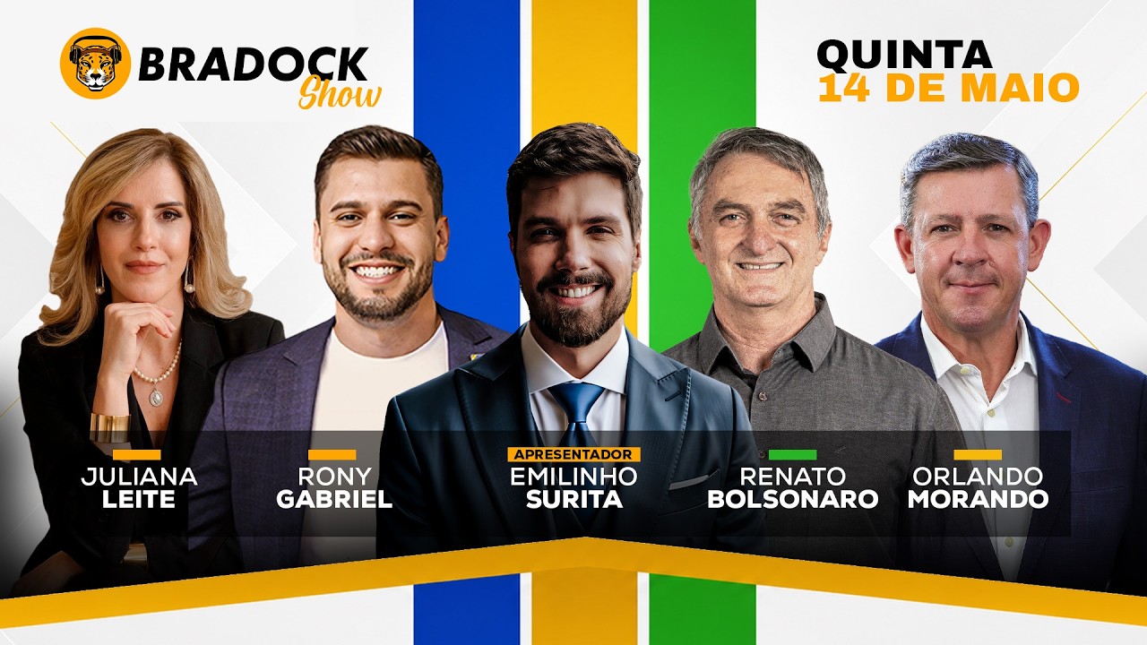 Bradock Show 14/05/26 - EMILINHO, RENATO BOLSONARO, RONY GABRIEL, JULIANA LEITE