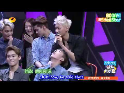 EXO - 140705 Happy Camp 快乐大本营 (eng subbed)