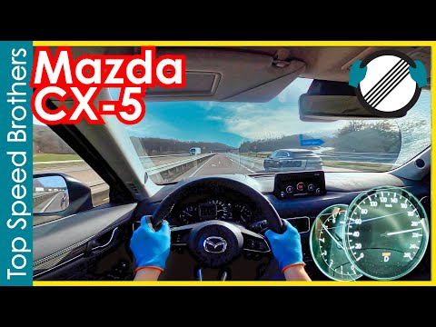 mazda cx 5 25 awd 2021 autobahn pov top speed 