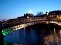 Dublin - River Liffey - Ha'f Penny Bridge