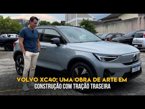 volvo xc40 uma obra de arte em construo agora com trao traseira