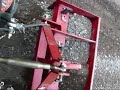 Kubota B7001 Box Blade grading driveway