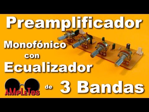 preamplificador - Este es un preamplificador es ideal para usar con amplificadores monofónicos o con las Video rockolas. La información necesaria para construir este proyecto ...
