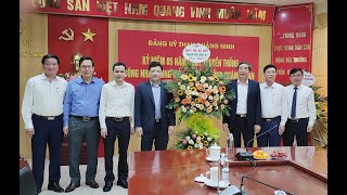 Bí thư Thành ủy Nghiêm Xuân Cường chúc mừng các đơn vị ngành Than nhân Kỷ niệm 85 năm Ngày Truyền thống Công nhân Vùng mỏ - Truyền thống ngành Than 12/11 (1936-2021)