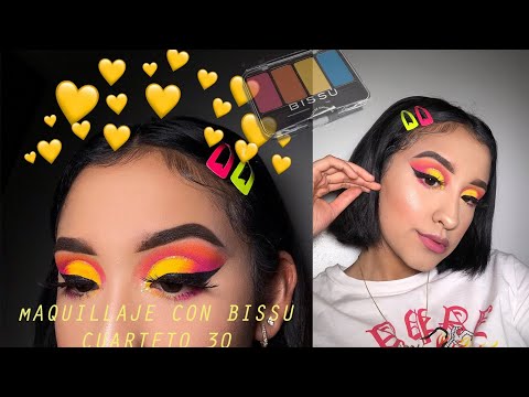 MAQUILLAJE CON BISSÚ CUARTETO TONO 30|