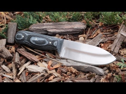 homemade - A tutorial on making a homemade custom knife, with micarta handles, using the stock removal method.