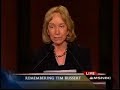 Honoring TIM RUSSERT -Dorris Goodwin-Memorial Service In WDC