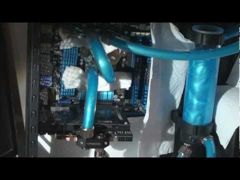 how to loop water cooling