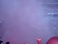Racing - Independiente, salida a la cancha