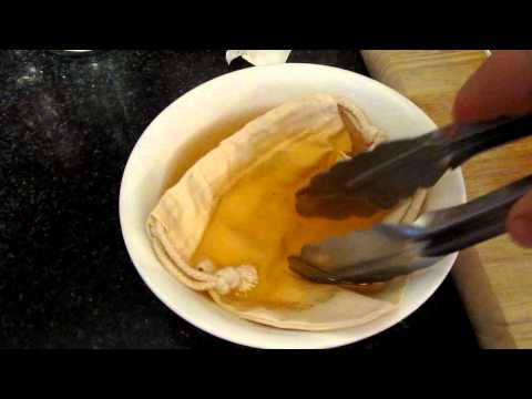 how to dye muslin with coffee