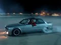 LIBYAN DRIFT AND BURNOUT BY BMW M3 E30 IN BENGHAZI