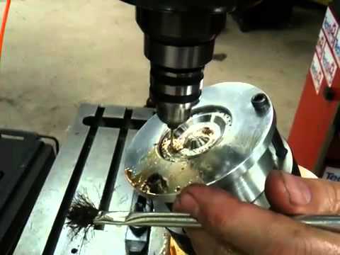 Drilling the RP-1 Injector Orifices on the Z150a Injector Plates