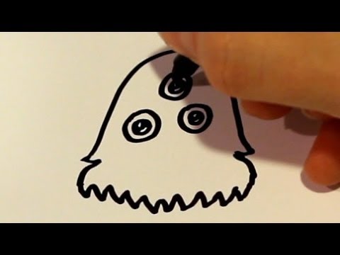 how to draw monster x