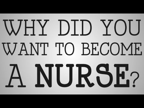 how to decide if you want to be a nurse