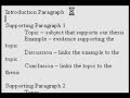 The second half of how to write an argument essay.