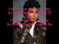 Michael Jackson Dirty Diana (Lyrics)