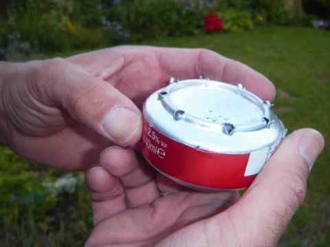 stove - HOW TO MAKE A CAMPING STOVE FROM ONLY TWO BEER CANS, Takes about 10 minutes.
