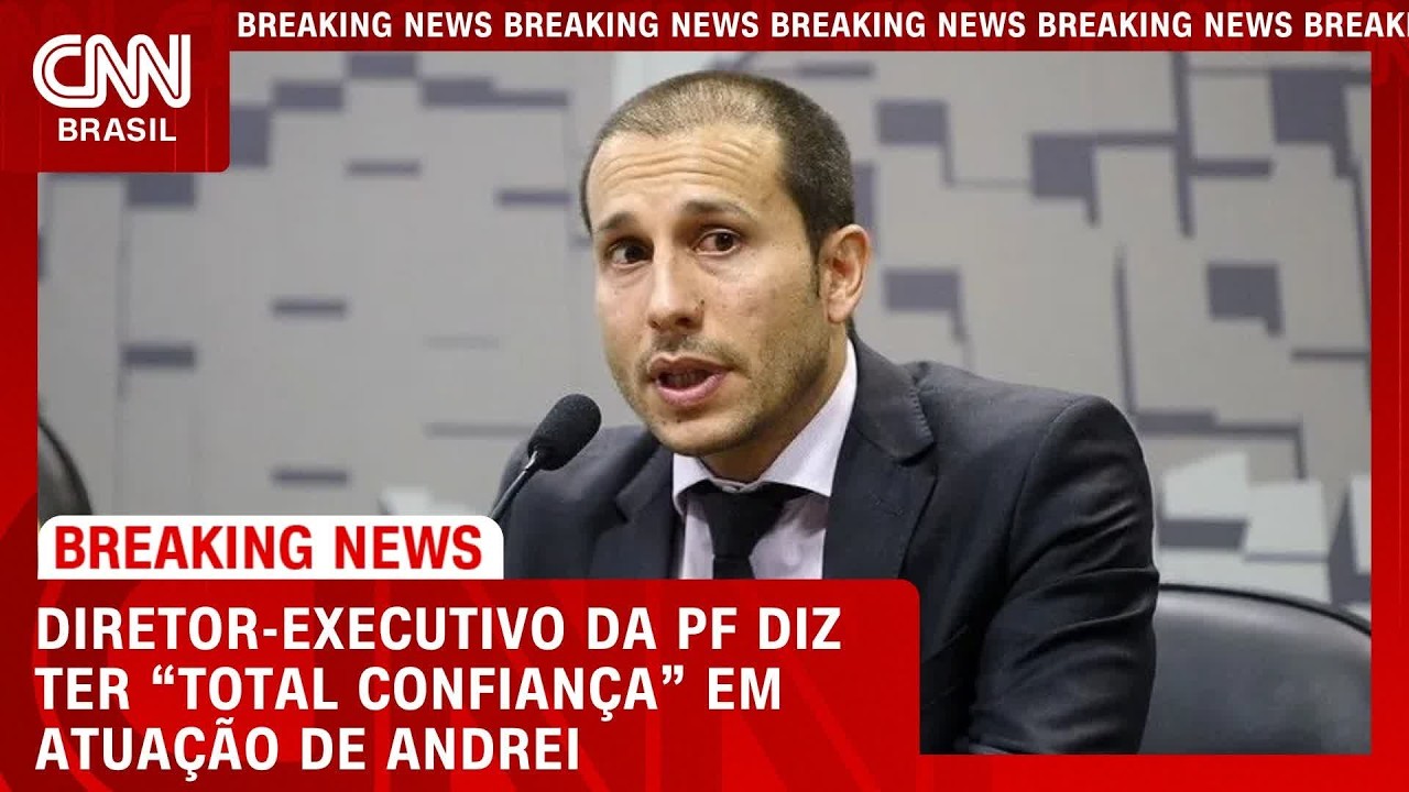 Número 2 da PF diz ter "total confiança" em atuação de Andrei Rodrigues | LIVE CNN