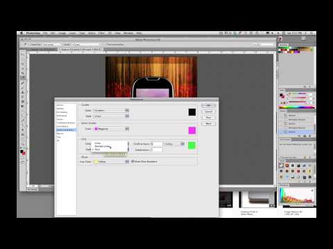 how to adjust grid in photoshop