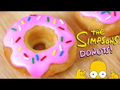 SIMPSONS GLAZED DONUTS - NERDY NUMMIES