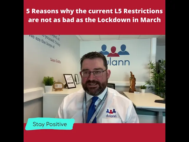 5 Reasons why the current L5 Restrictions are not as bad as the Lockdown in March