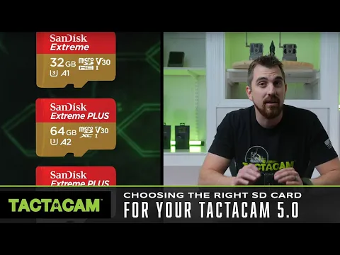 Tactacam SD Card