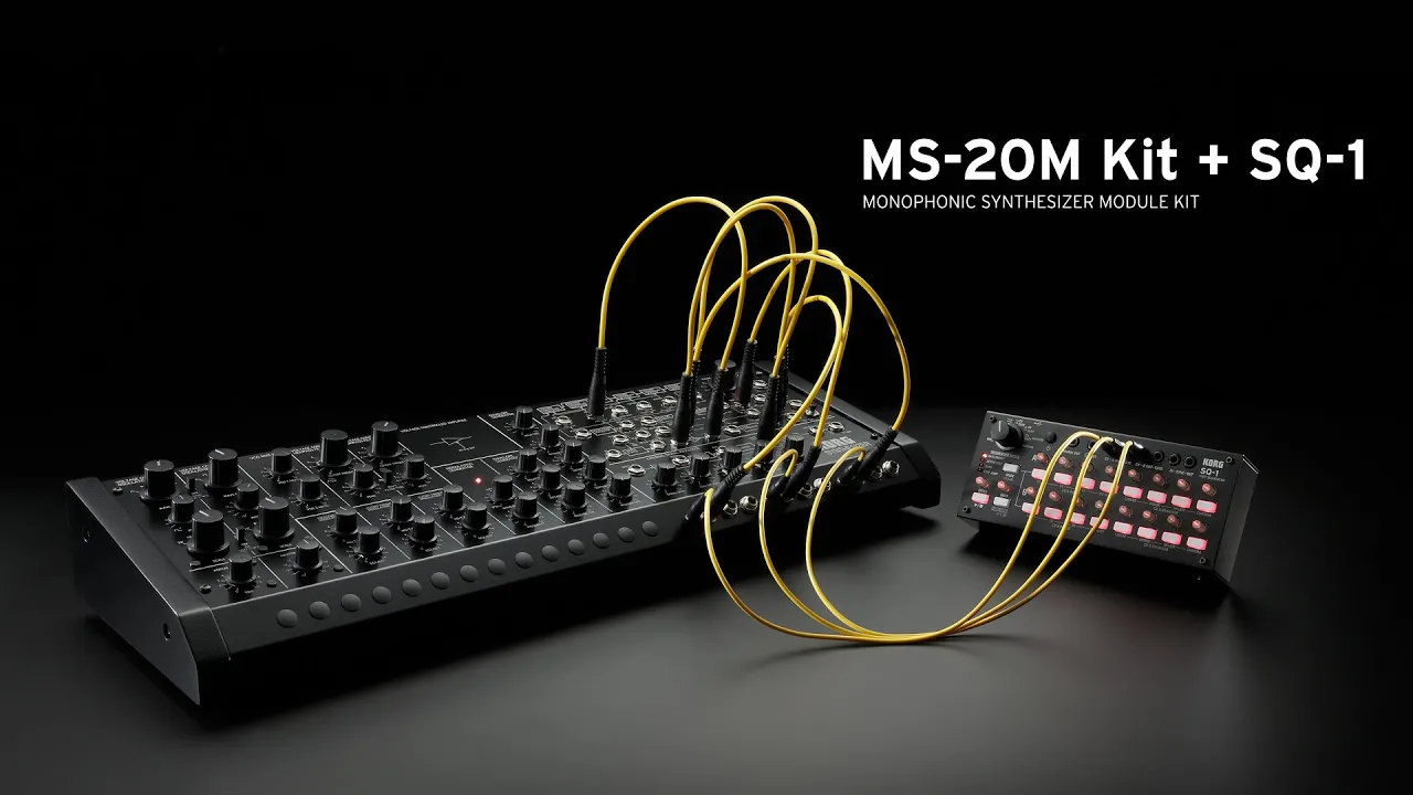 Product video thumbnail for Korg MS20MSQ1 Ms20 Module Sq1 Combo