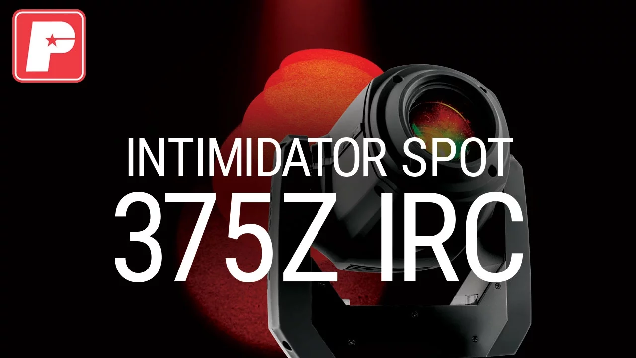 Product video thumbnail for chauvet-intimidator-spot-375z-irc-150w-led-moving-head-light