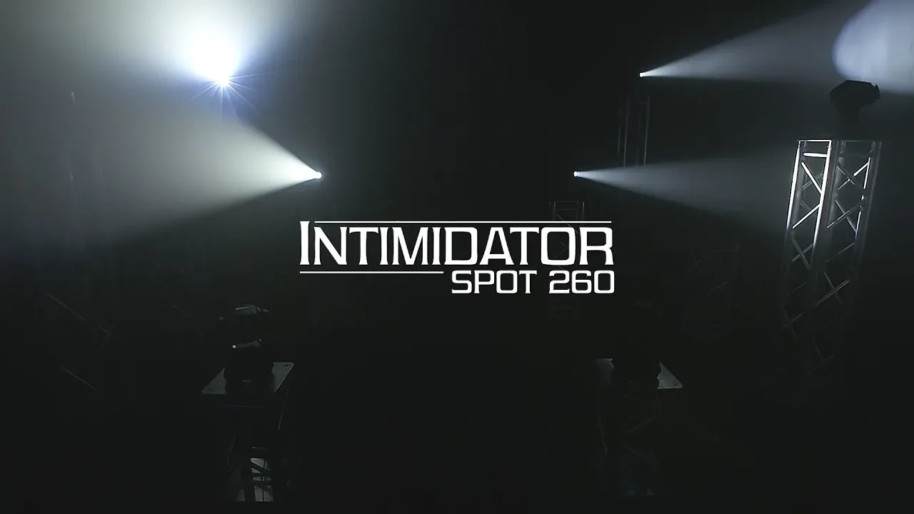 Product video thumbnail for Chauvet Intimidator Spot 260 75W LED Moving Head Light