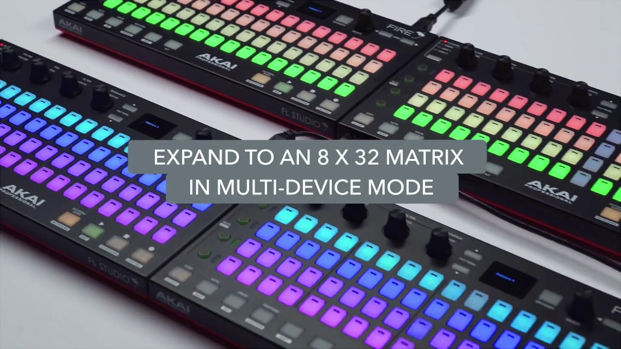 Product video thumbnail for Akai Fire Grid Controller for FL Studio