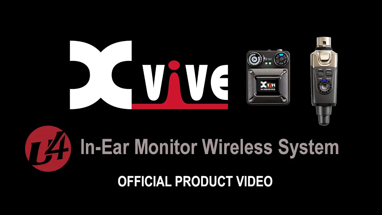 Product video thumbnail for Xvive U4 Wireless In Ear Monitoring System