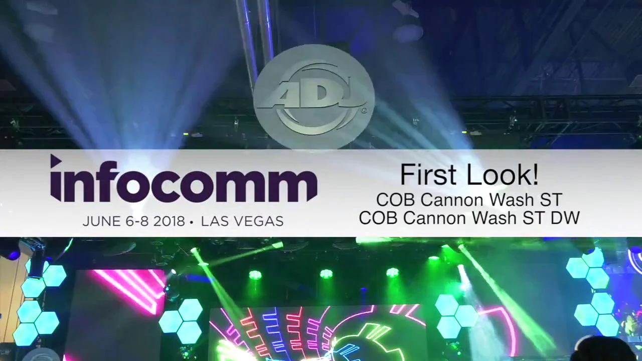 Product video thumbnail for ADJ American DJ Cob Cannon Wash ST Compact RGBA LED Pendant