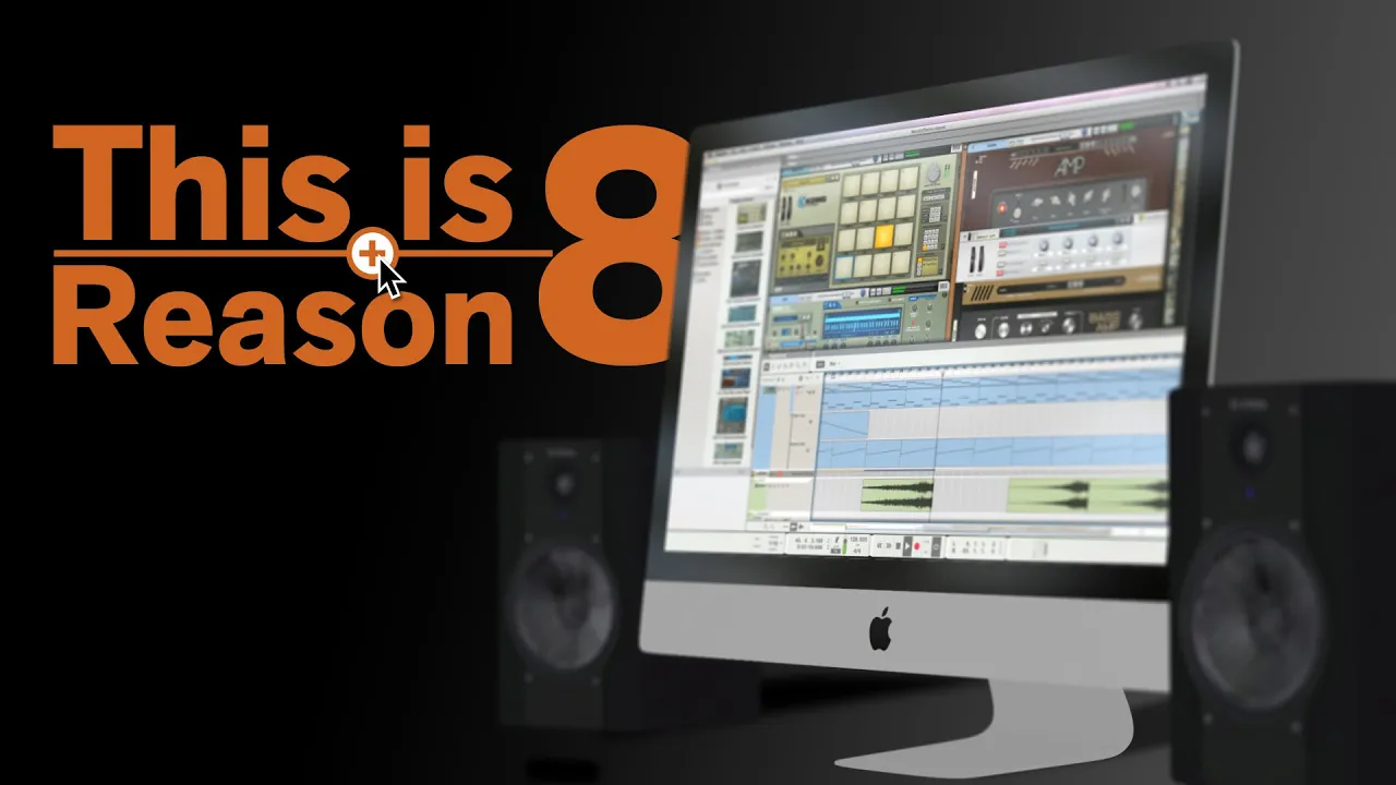 Product video thumbnail for Propellerhead Reason 8 Software Full Version Boxed